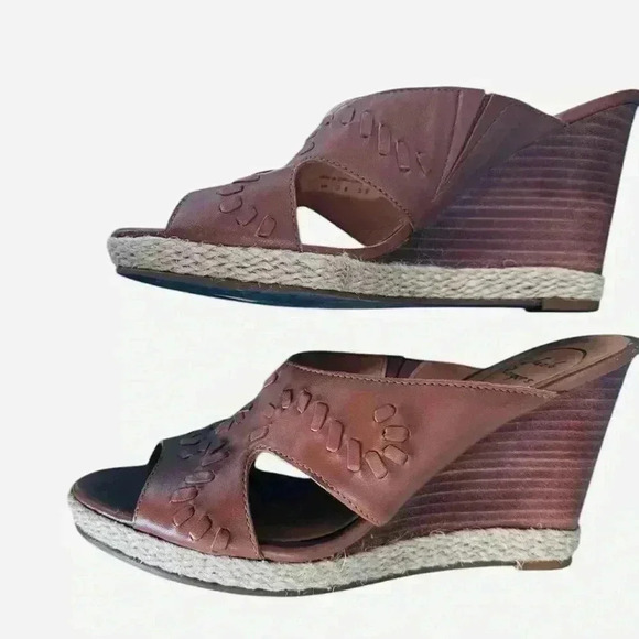 {Jack Rogers} Sophia Slide Wedge Espadrilles Sandals - Women's 8 - Picture 8 of 9